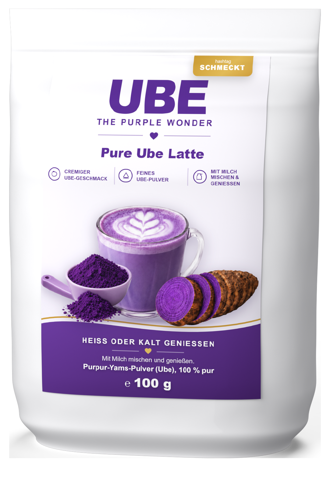 Pure Ube Latte 100 g Doypack