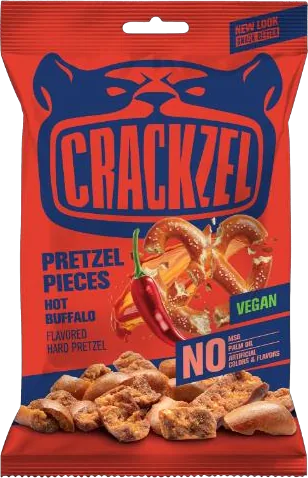 Crackzel Pretzel Pieces Hot Buffalo, 85-g-Beutel