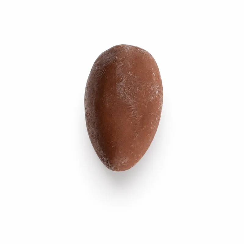 Nutpops Mandel – Dessert in Mandelform aus braun eingefärbter weißer Schokolade