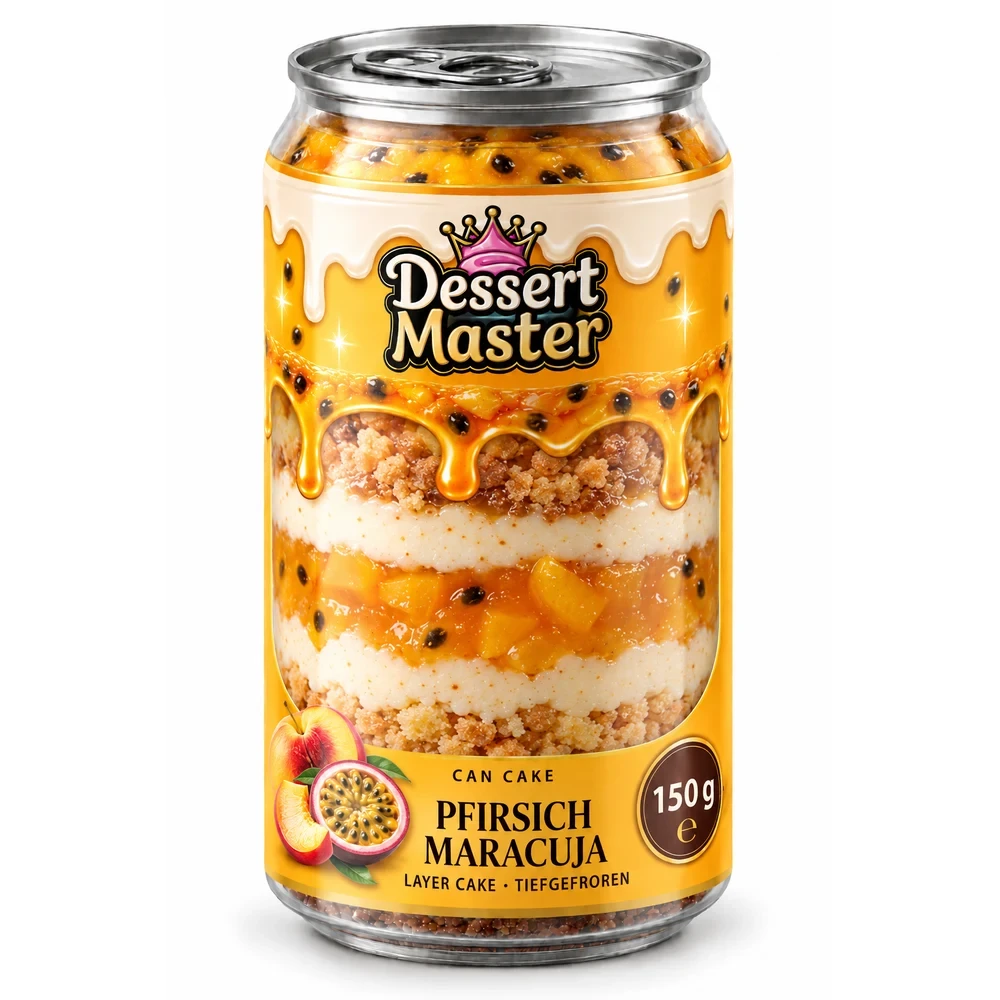 Cake in a can on the go at the beach – dessert to take anywhere