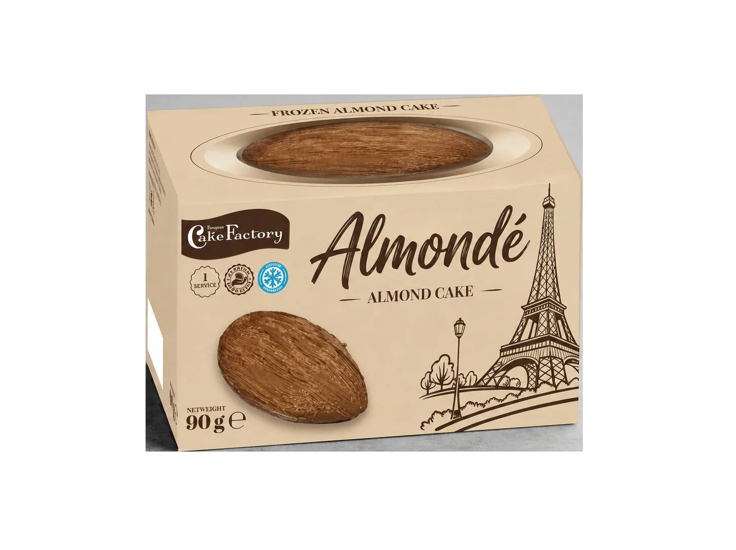 Almondé – Fruit Shape Cake in Mandelform, Vorabmuster