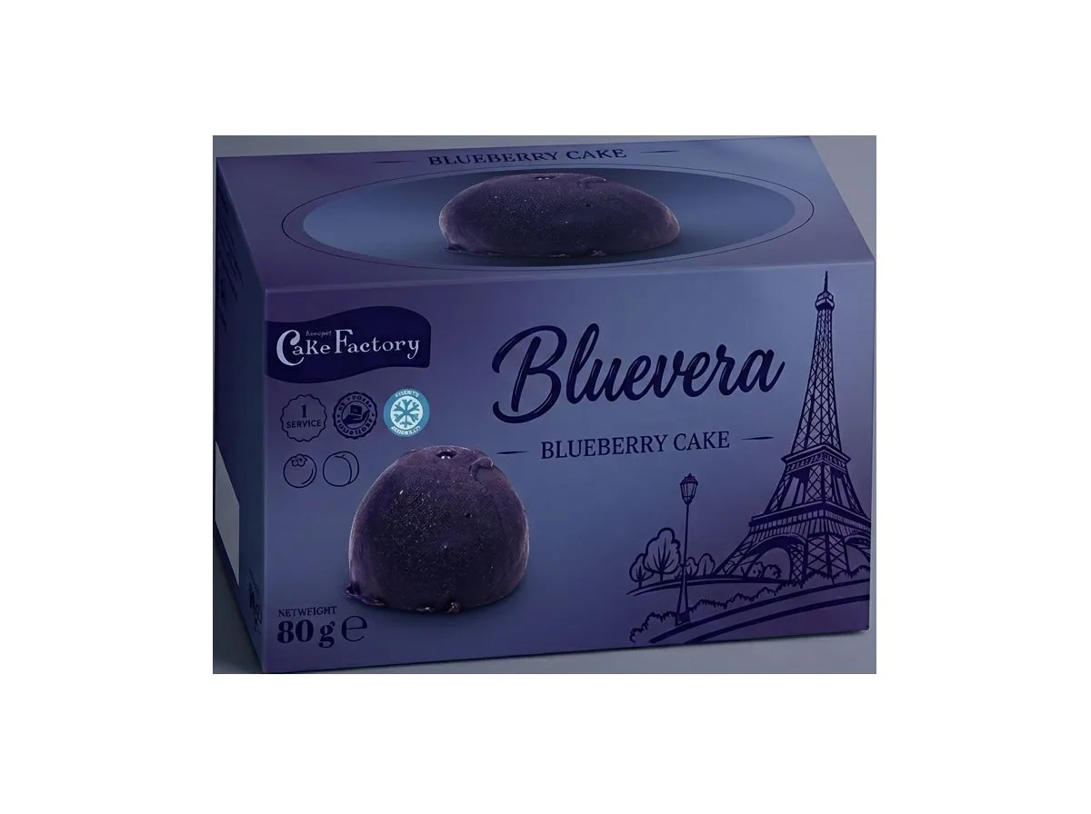 Bluevera – Fruit Shape Cake in Blaubeerform, Vorabmuster