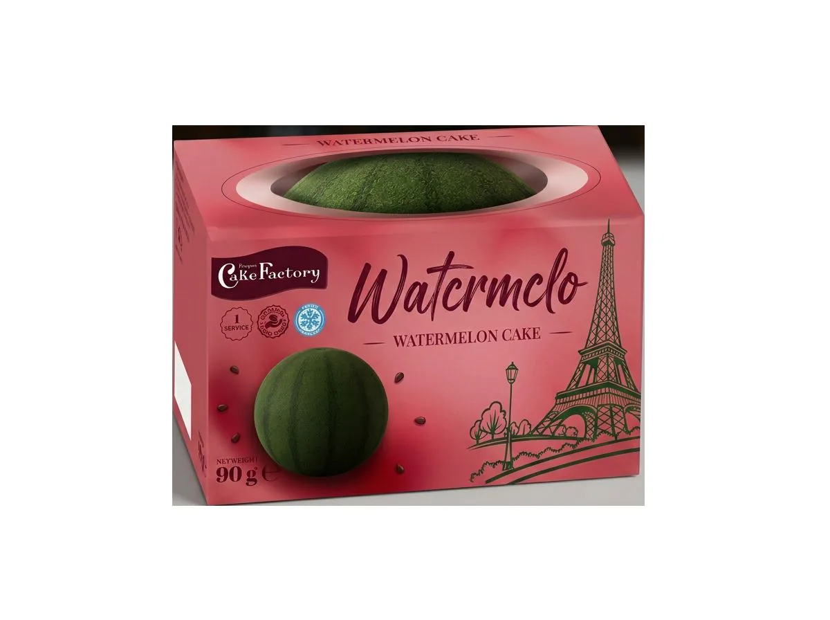Watermelo – Fruit Shape Cake in Wassermelonenform, Vorabmuster