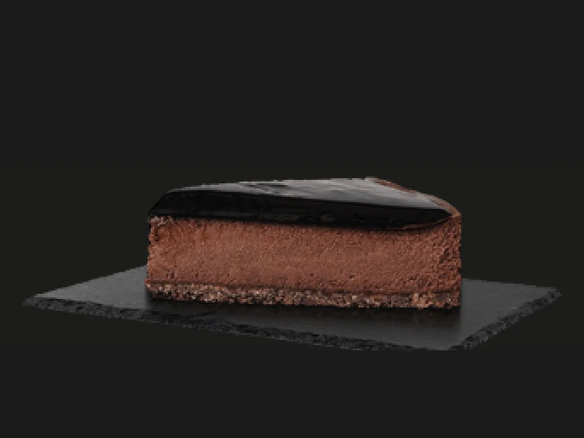 Schokoladen-Cheesecake – HORECA Cakes der Frozen Cake Factory, tiefgekühlte Einzelportion