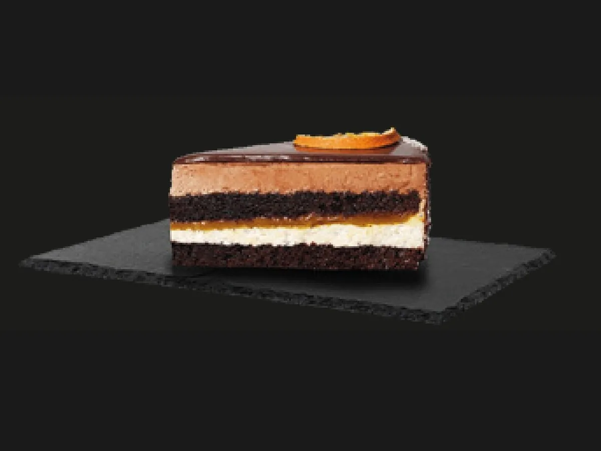 Orangen-Torte – HORECA Cakes der Frozen Cake Factory, tiefgekühlte Einzelportion