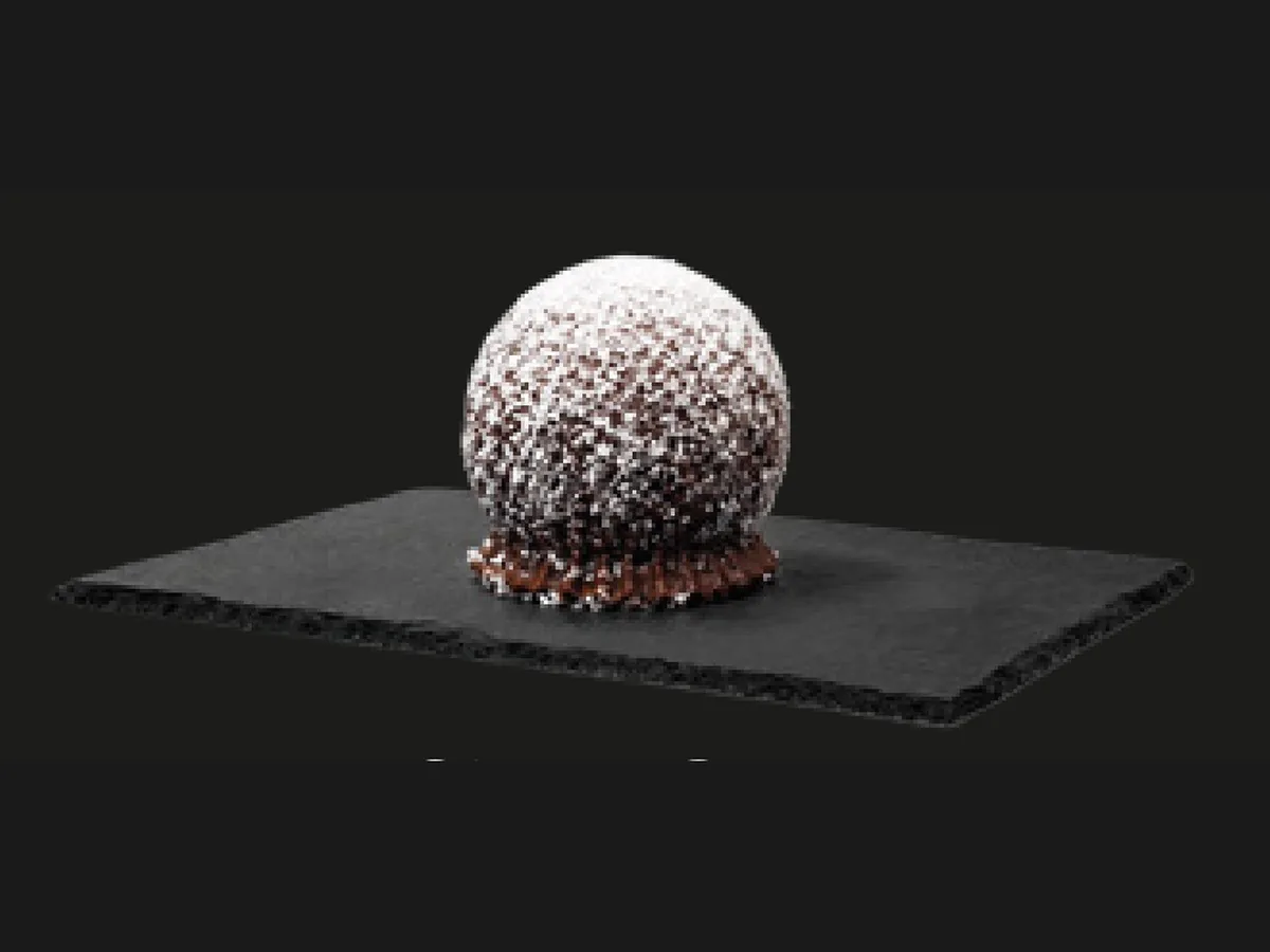 Schneeball-Torte – HORECA Cakes der Frozen Cake Factory, tiefgekühlte Einzelportion