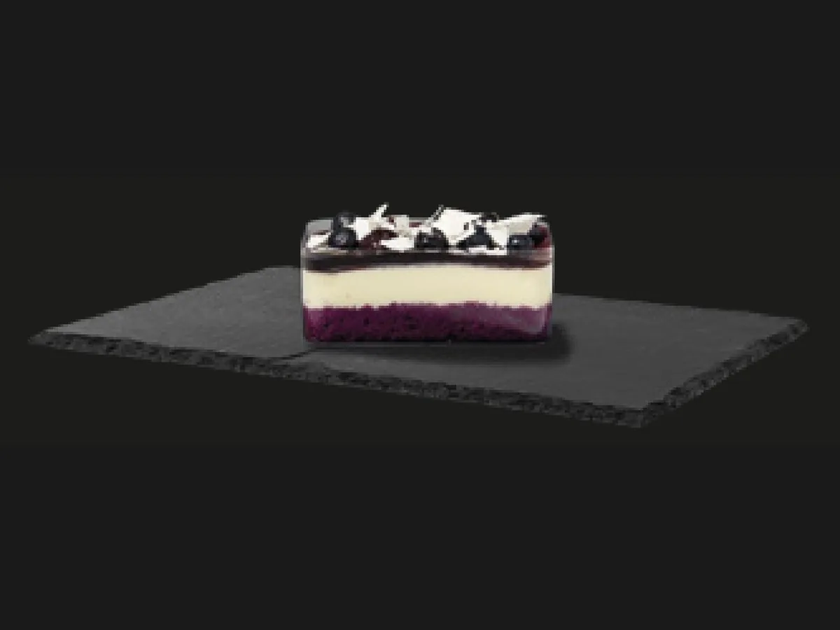 Blaubeer-Zitronen-Cup – HORECA Cakes der Frozen Cake Factory, tiefgekühlte Einzelportion