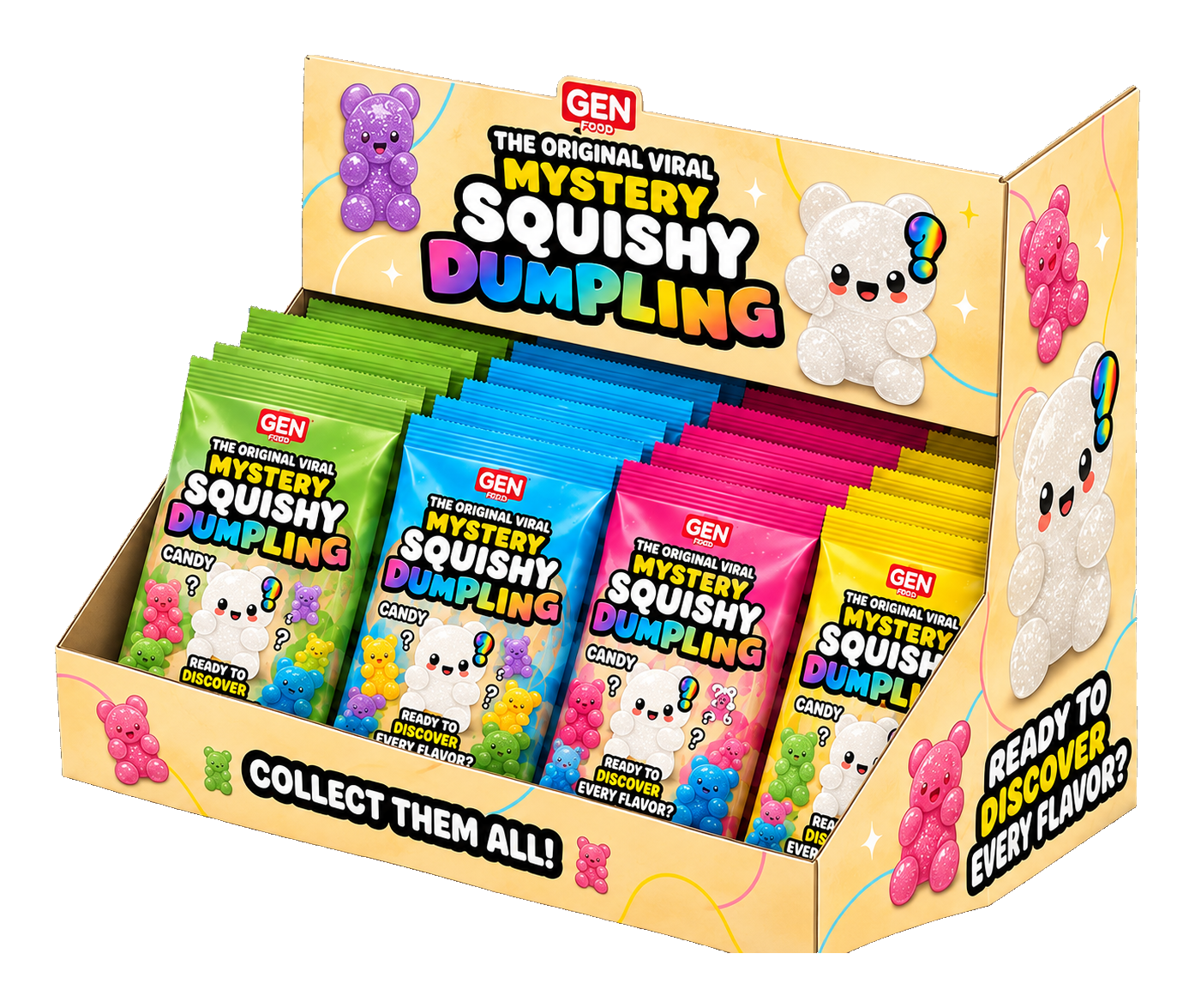 GEN FOOD Candy. Mono-Portion.