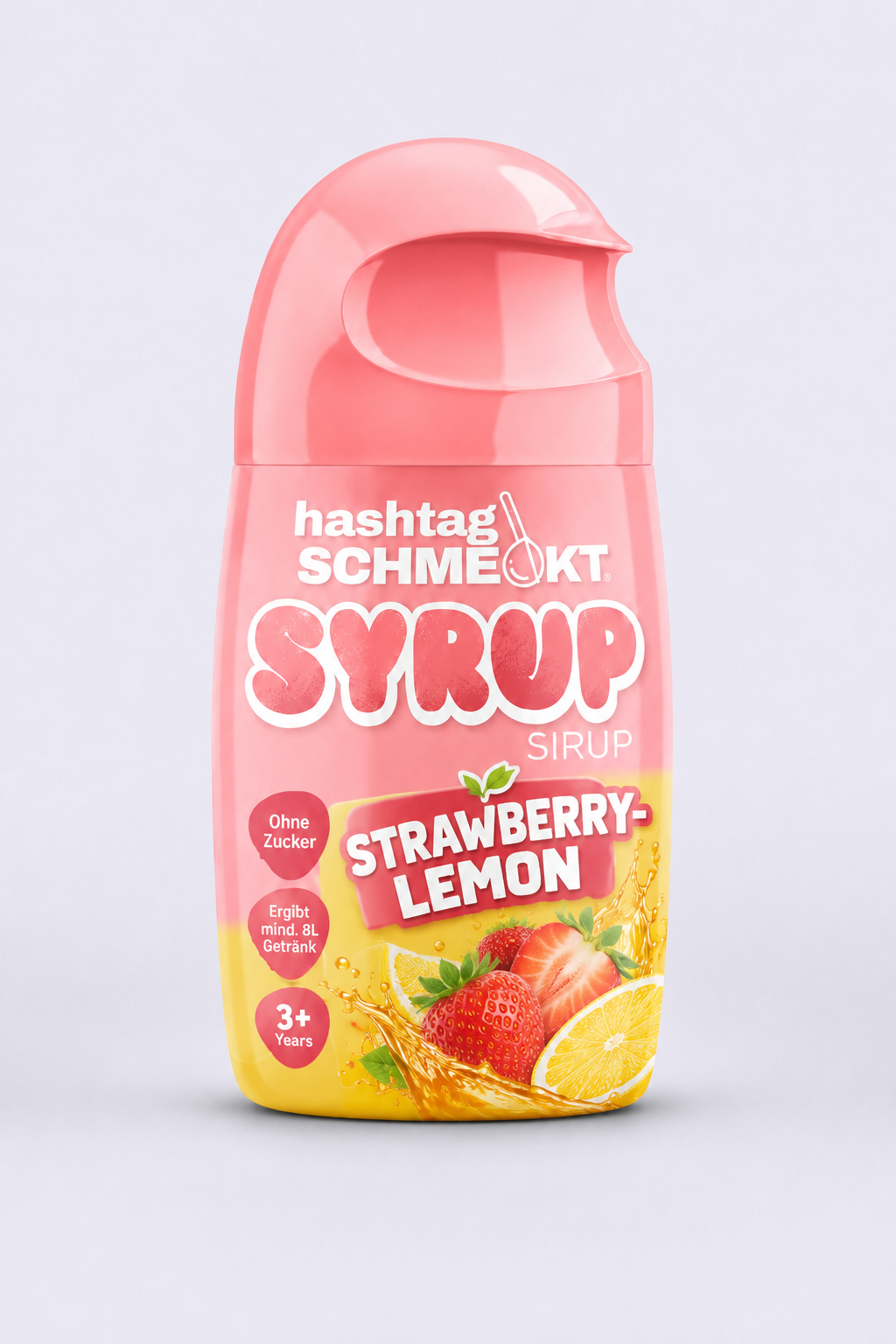 #schmeckt Syrup Strawberry-Lemon