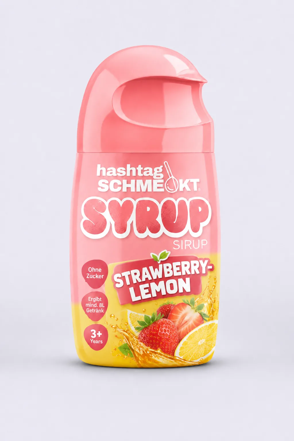 #schmeckt Syrup Strawberry-Lemon