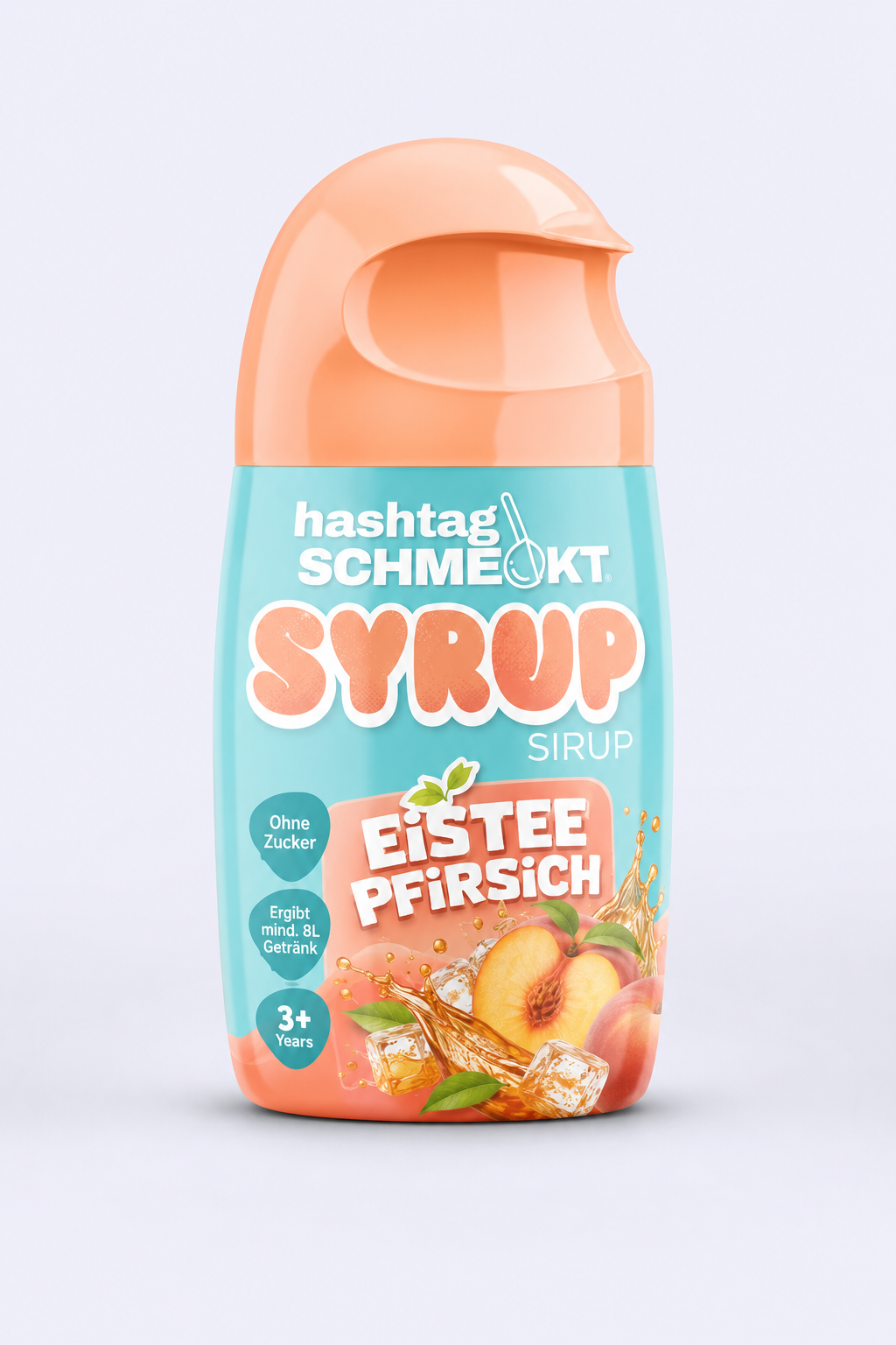 #schmeckt Syrup Eistee Pfirsich