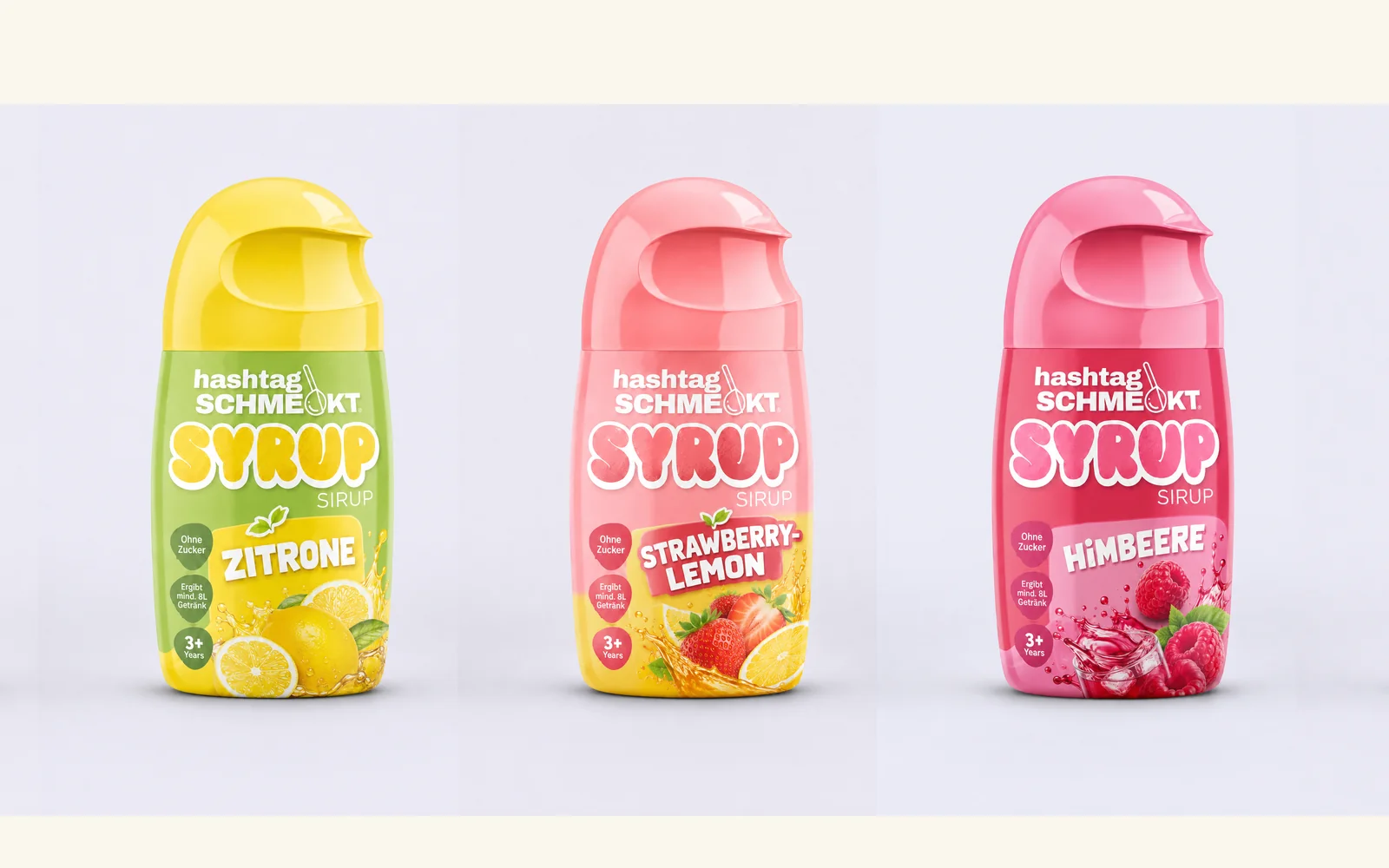 #schmeckt Syrup - 7 Sorten Sirup-Konzentrat ohne Zucker