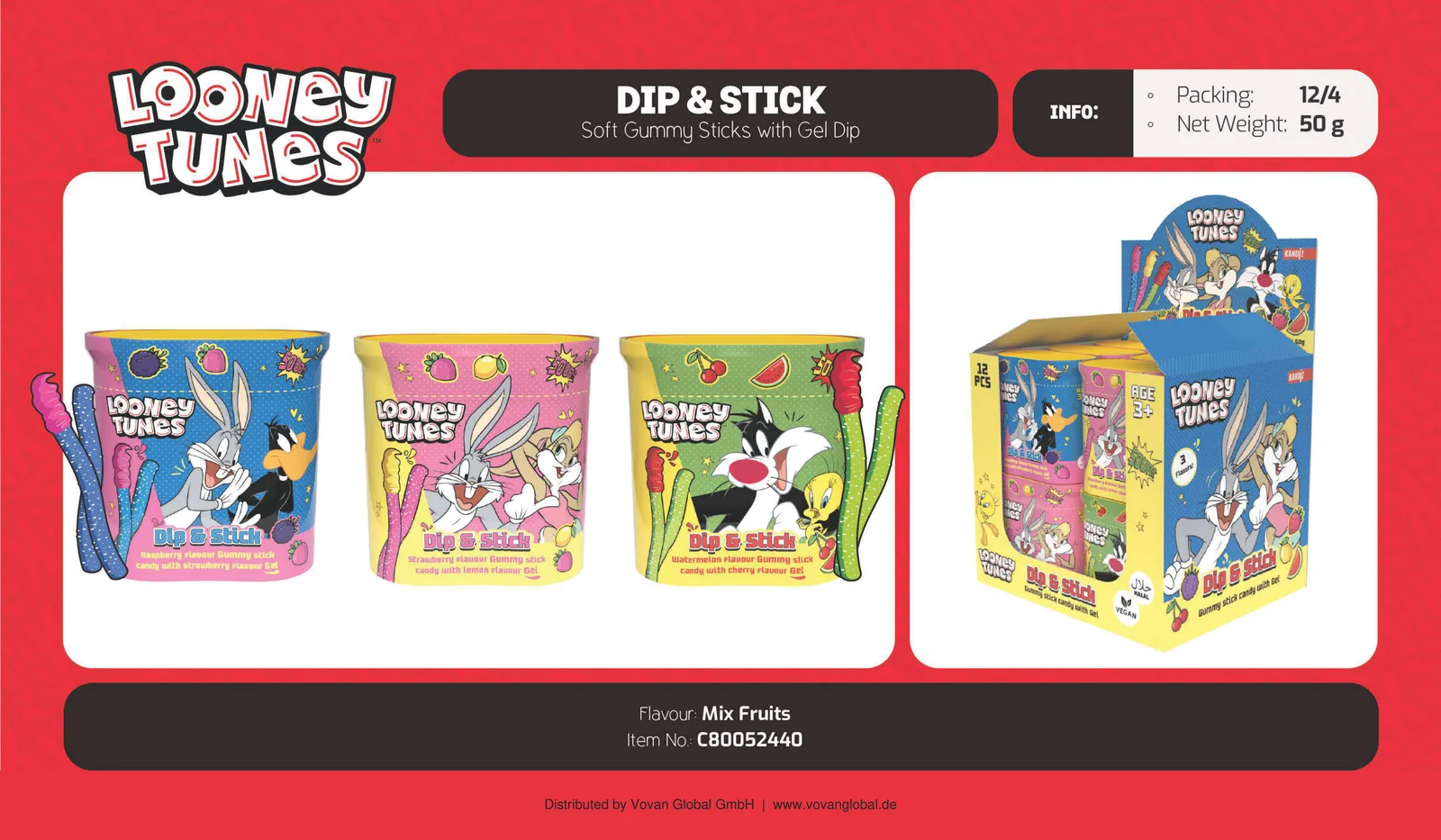 Looney Tunes Dip & Stick