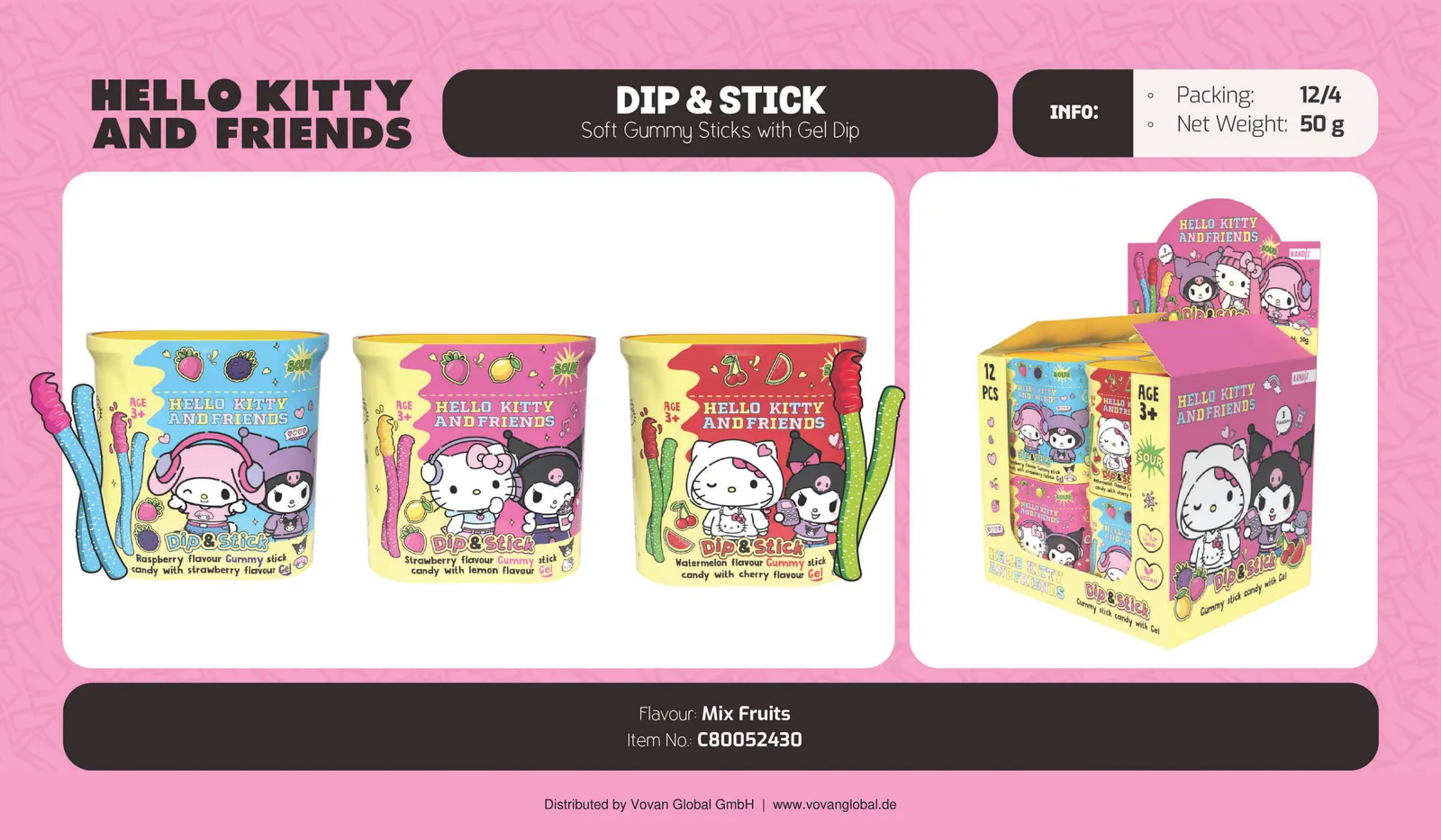 Hello Kitty Dip & Stick