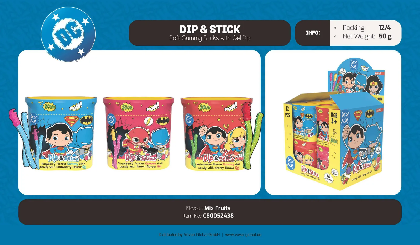 DC Comics Dip & Stick