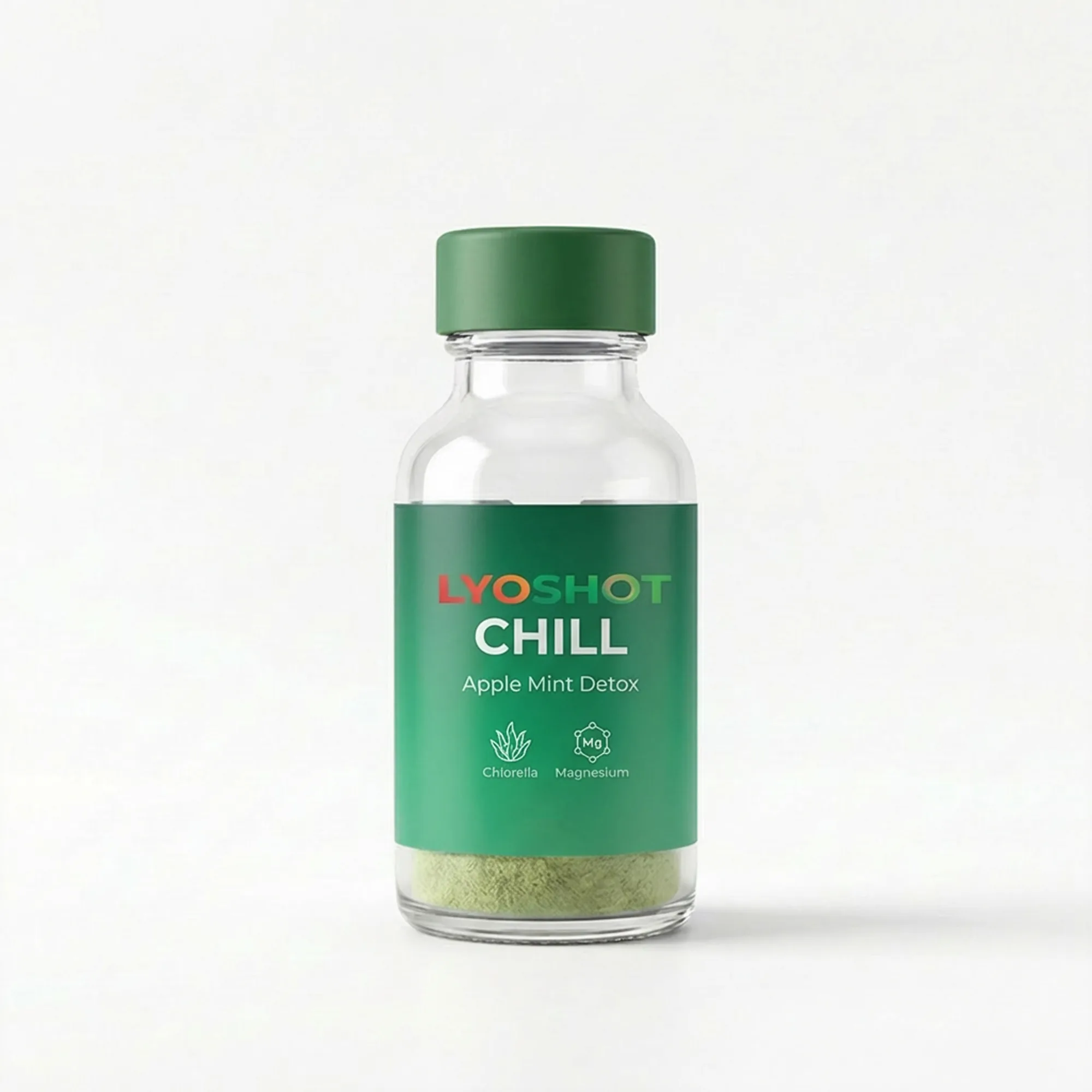 LYOSHOT CHILL - Apple Mint Detox Vitamin Shot mit Chlorella und Magnesium
