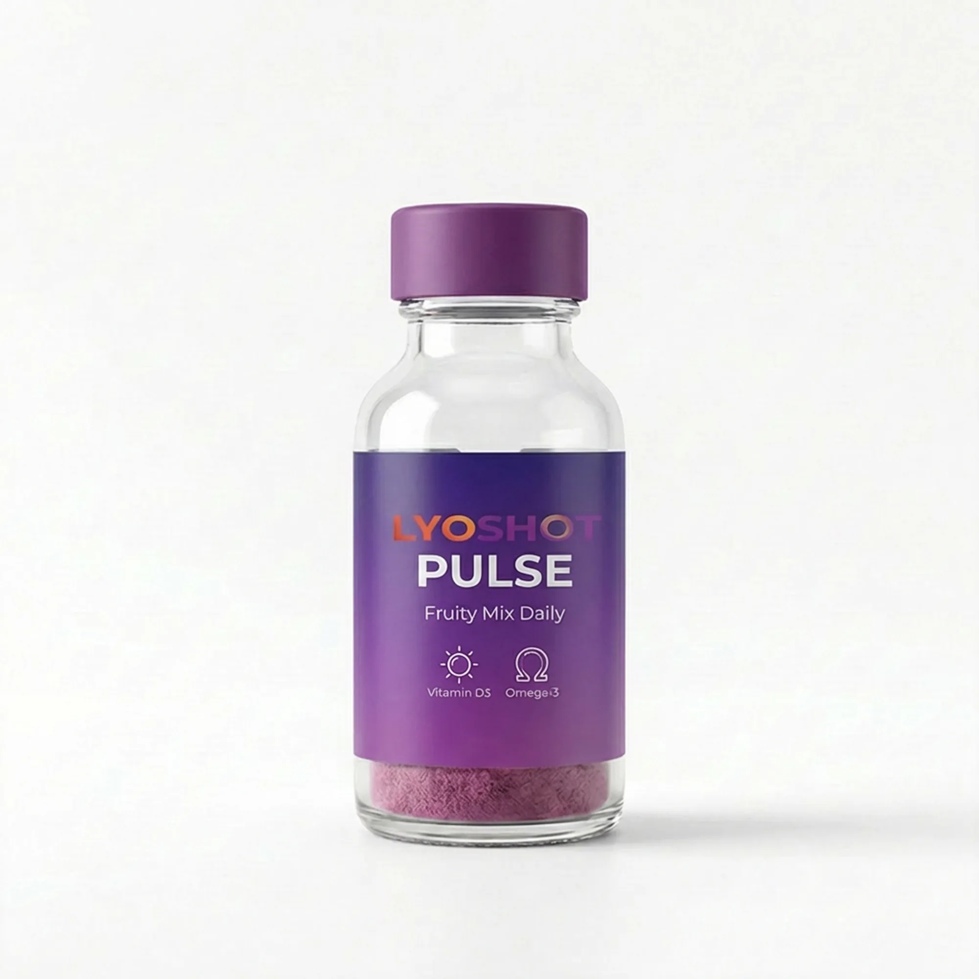 LYOSHOT PULSE - Fruity Mix Daily Vitamin Shot mit Vitamin D3 und Omega-3