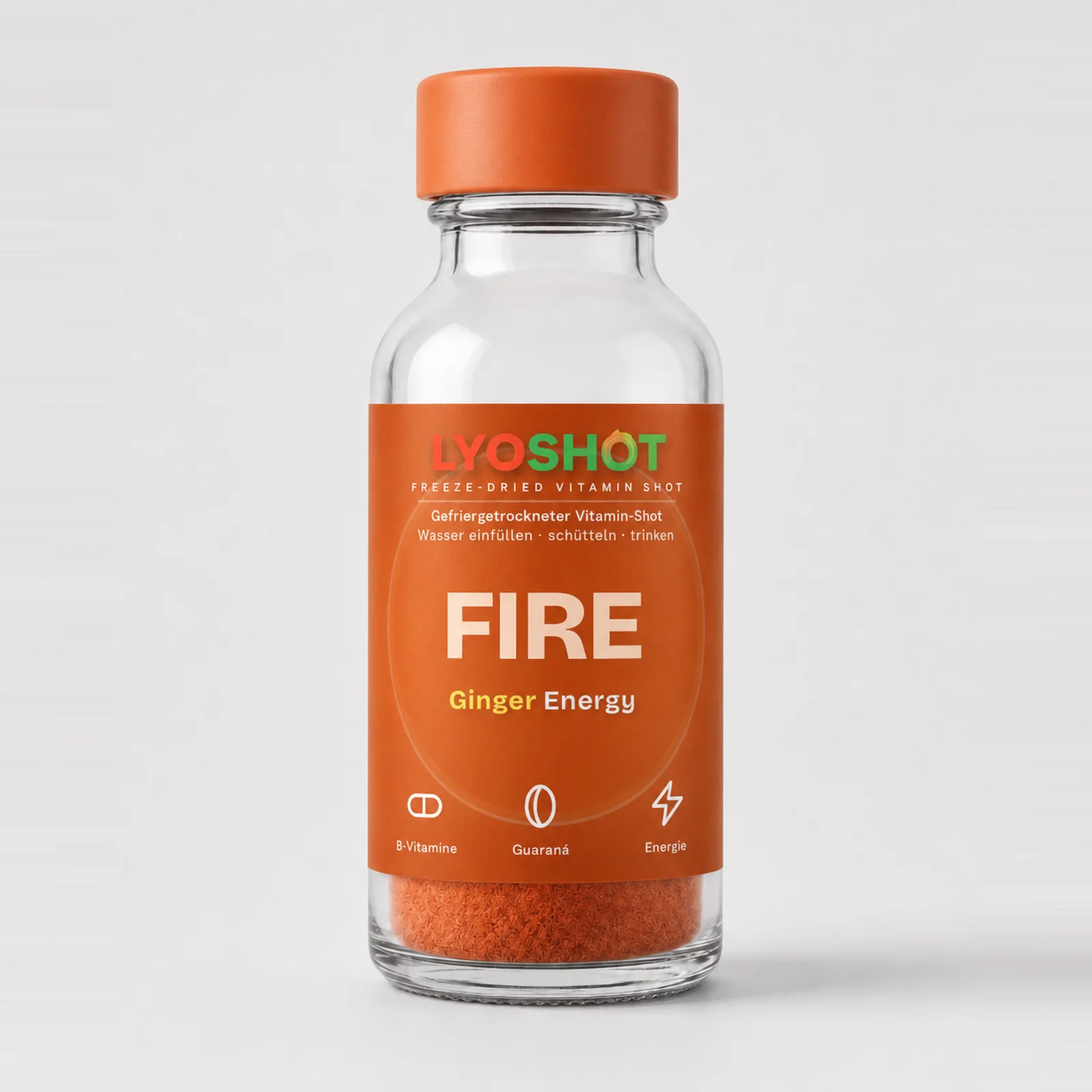 LYOSHOT FIRE – Ginger Energy Vitamin-Shot