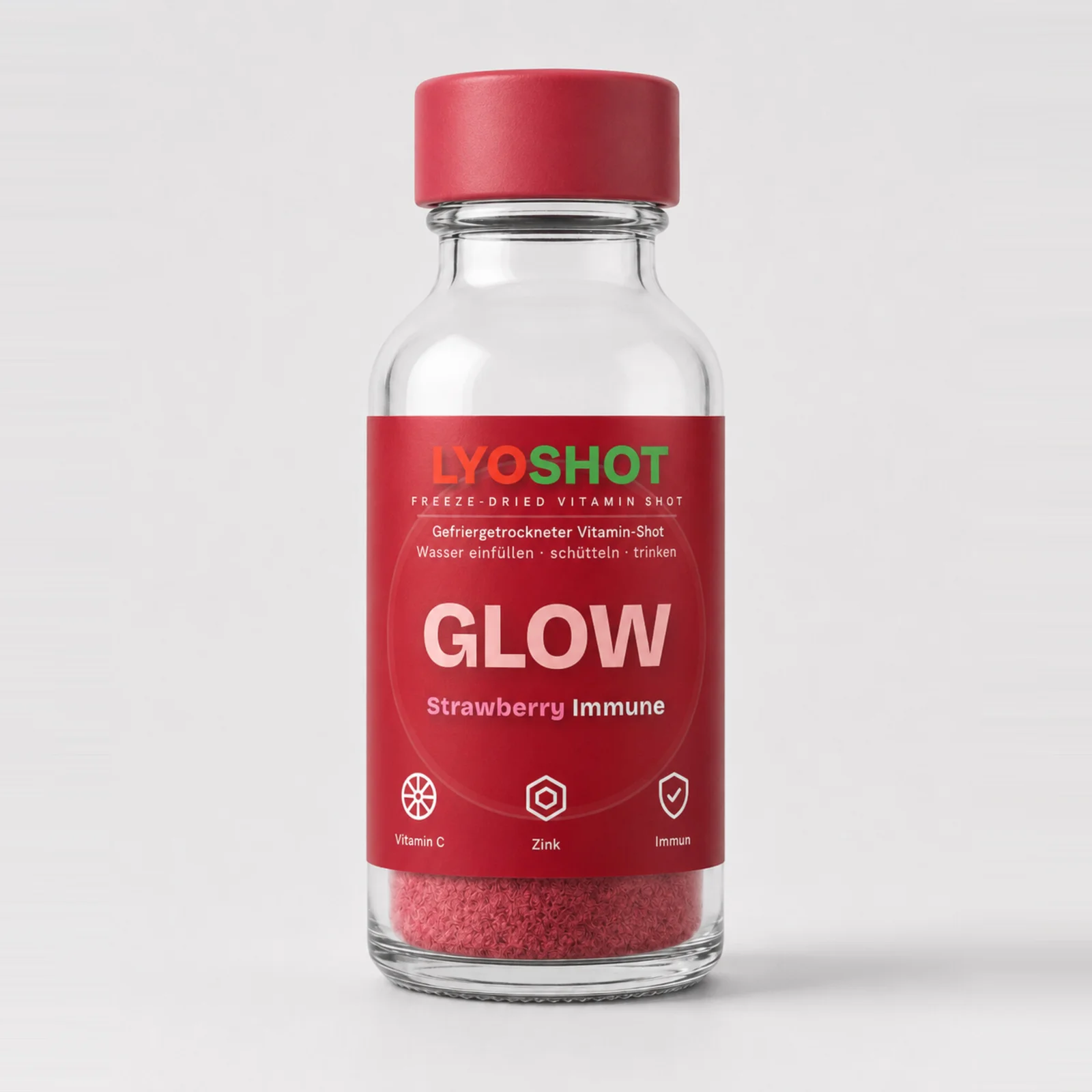 LYOSHOT GLOW – Strawberry Immune Vitamin-Shot