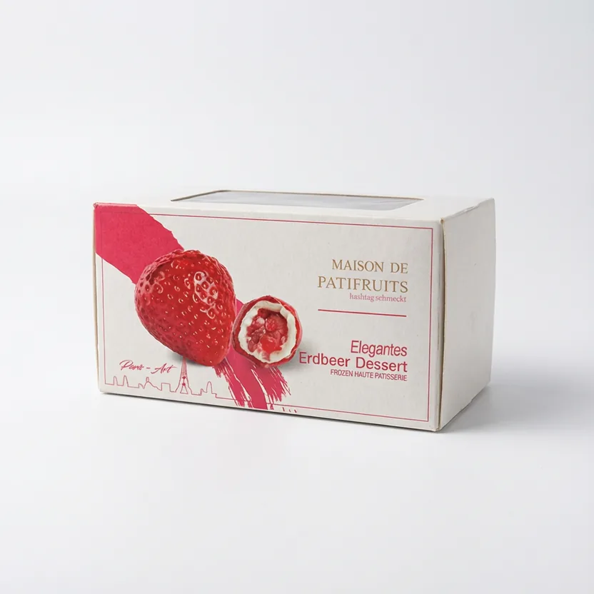 Strawberry Dessert Packaging