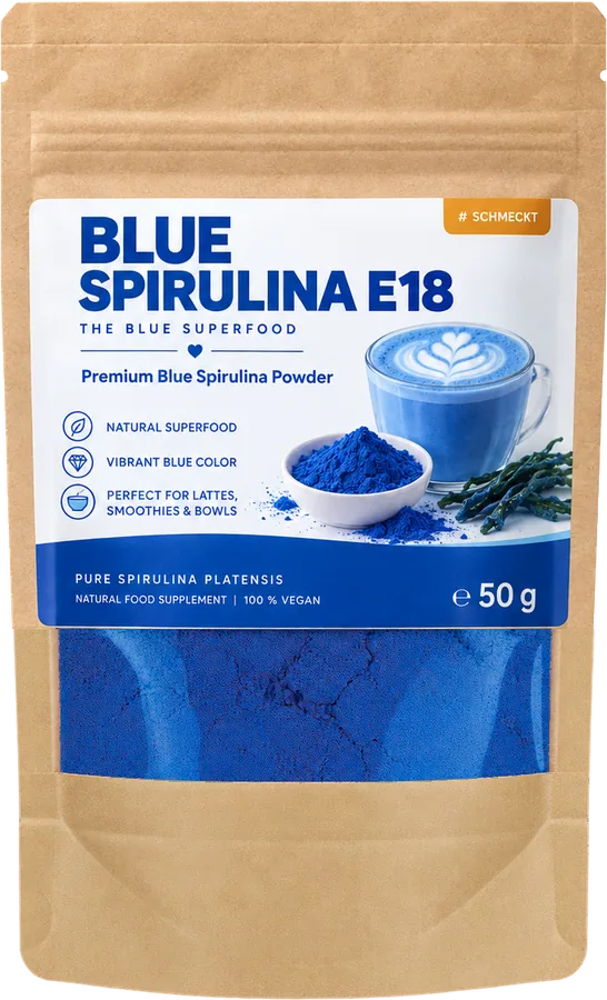 #Schmeckt Blue Spirulina E18 50 g