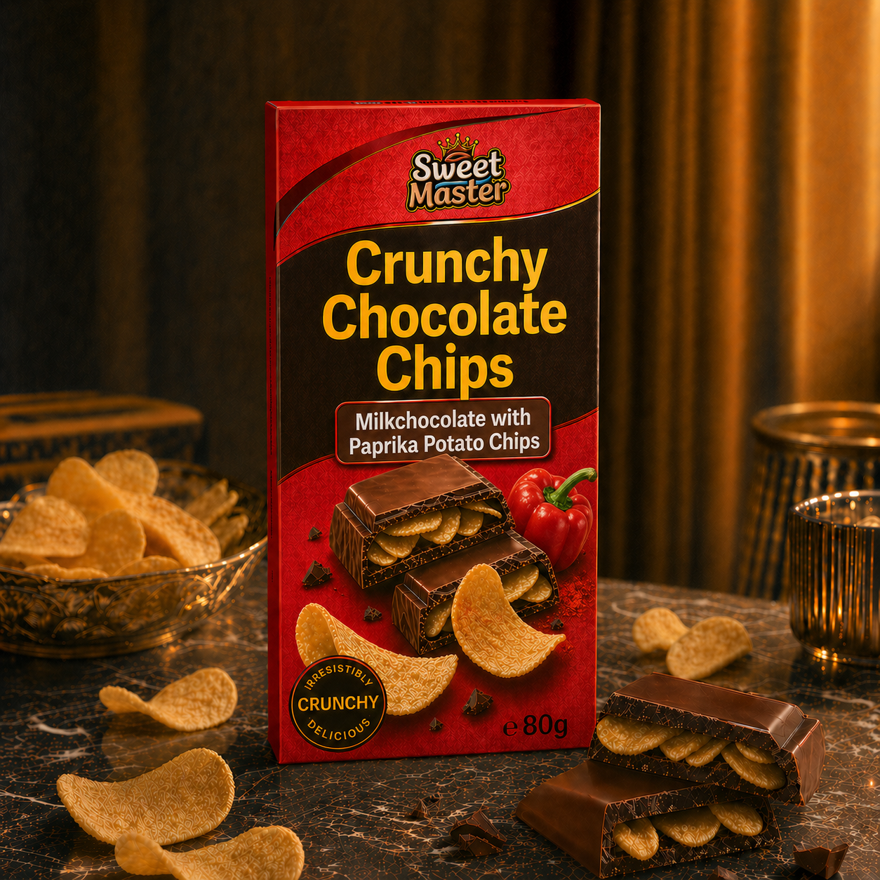 Sweet Master Crunchy Chocolate Chips