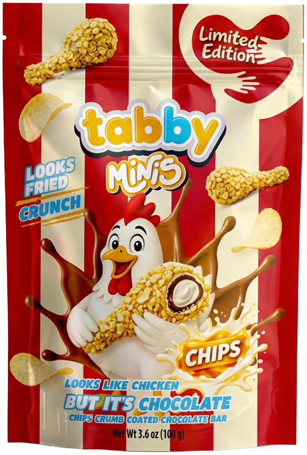 TABBY Drumstick Chips Doypack
