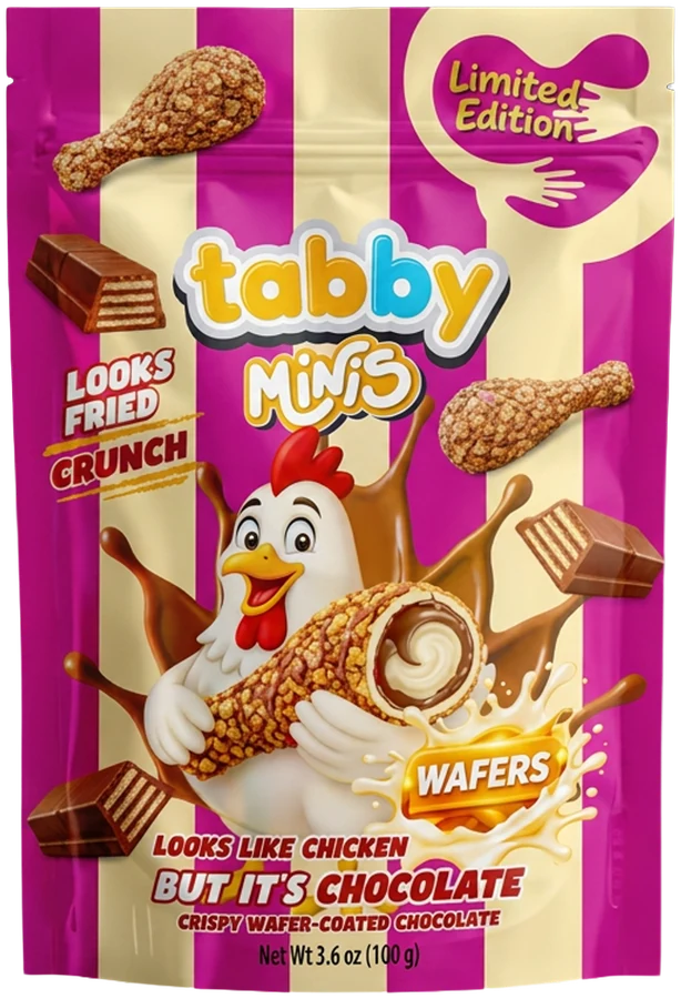 TABBY Drumstick Waffel Doypack