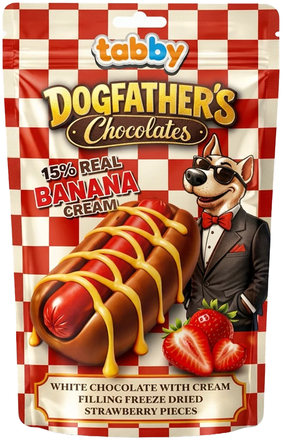 TABBY Hotdog Erdbeere Doypack