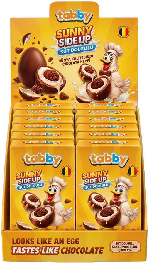 TABBY Sunny Side Egg display box