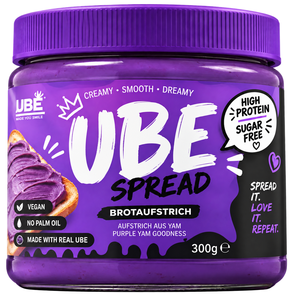 UBE Spread – Glas