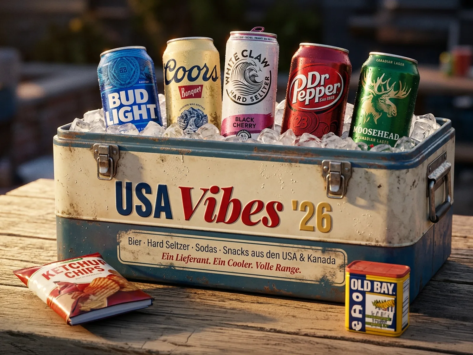 USA Vibes - US Beer, Hard Seltzer, Sodas & Snacks