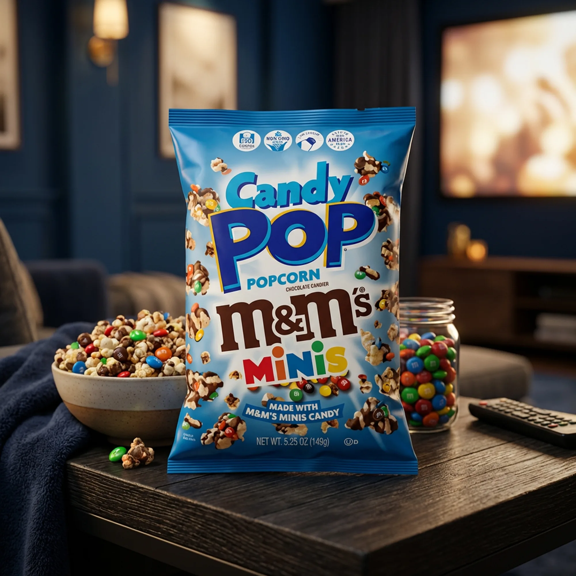 Candy Pop M&M's Minis Popcorn
