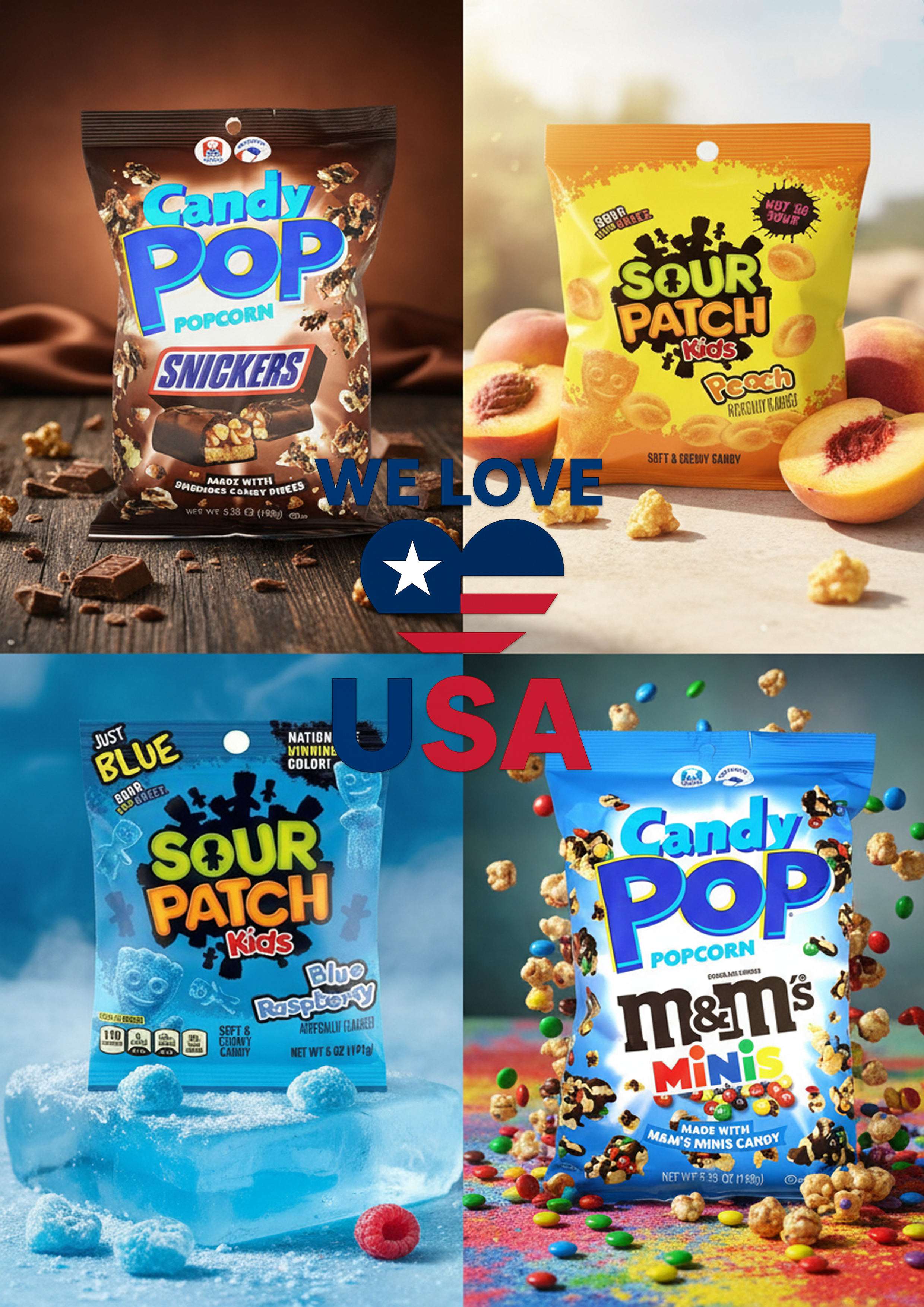 We Love USA - Amerikanische Snacks